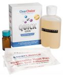 review of quick luck synthetic urine kit with contained, 3oz premixed synthetic urine, heat pads and heat activator